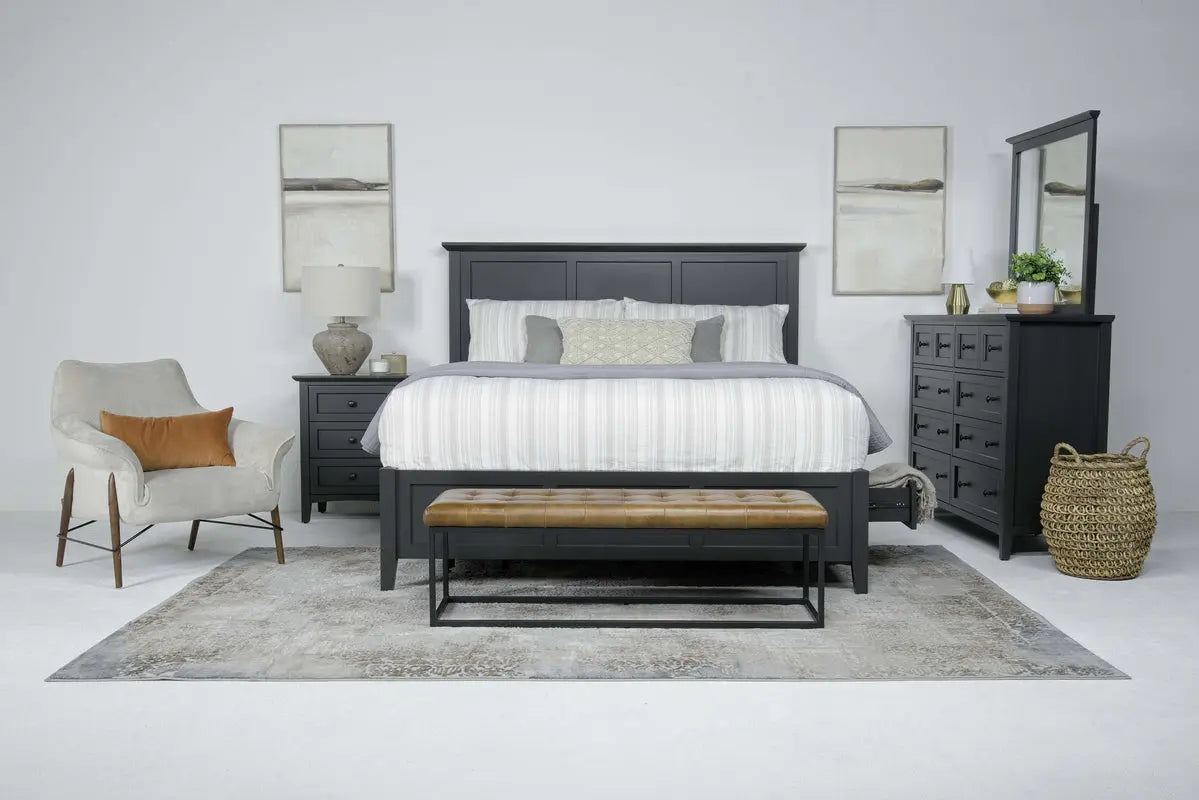 GRACE0092:Grace Storage Bed & Dresser & , Styled