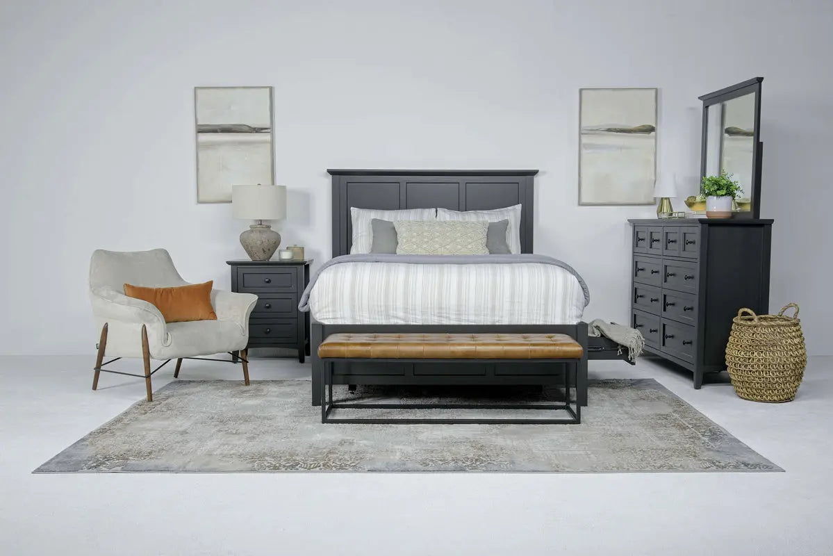 GRACE0095:Grace Storage Bed & Dresser & , Styled