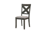 GULLIVER2:Gulliver Dining Table & 4 Chai, AngledAngle
