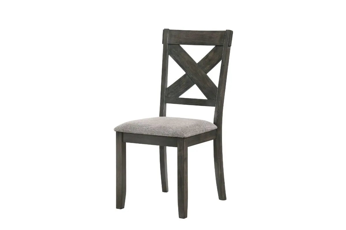 GULLIVER2:Gulliver Dining Table & 4 Chai, AngledAngle