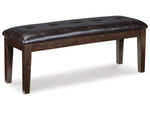 974208387:Haddigan Dining Bench, Angle