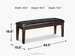 974208387:Haddigan Dining Bench,