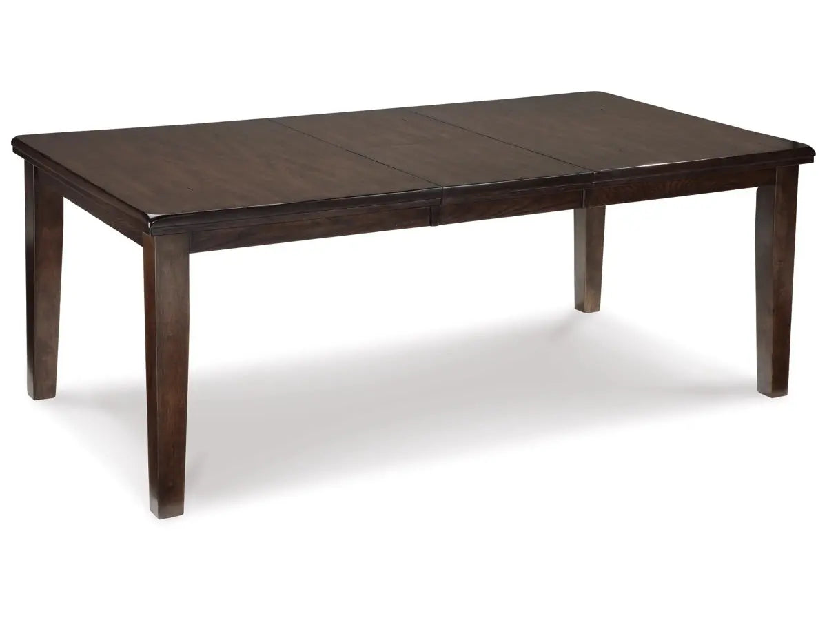 HADDIGN02:Haddigan Dining Table & 4 Chai, Angle