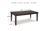 916457568:Haddigan Dining Table,