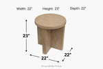 609781878:Haden End Table,