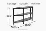 942873739:Hadleigh Sofa Table,