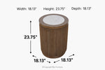 657689663:Hadonna End Table,