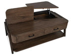 880276138:Hallie Lift Top Coffee Table, Open