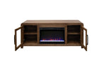 151157119:Haven Fireplace Console, Open