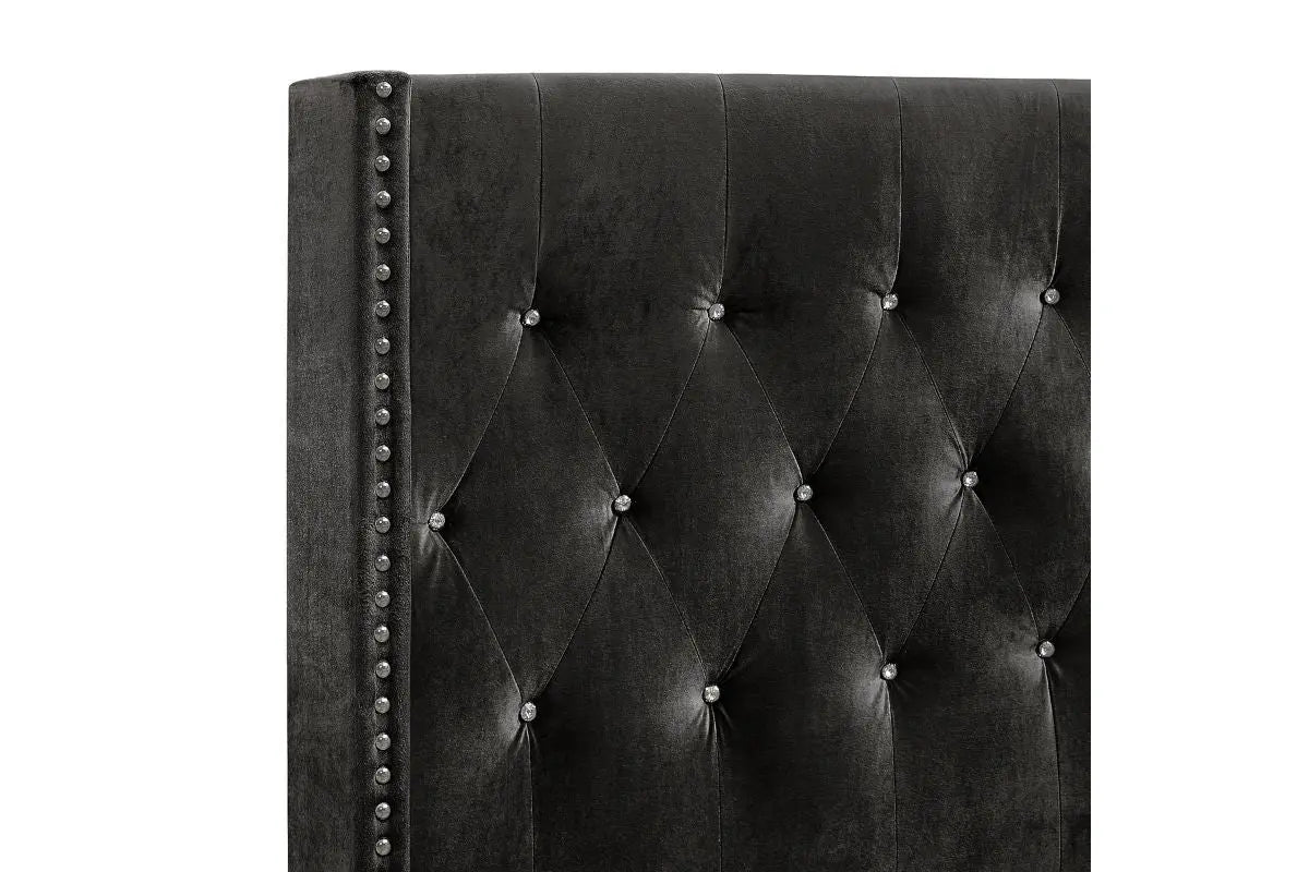 HUXLEY000:Huxley Panel Bed,