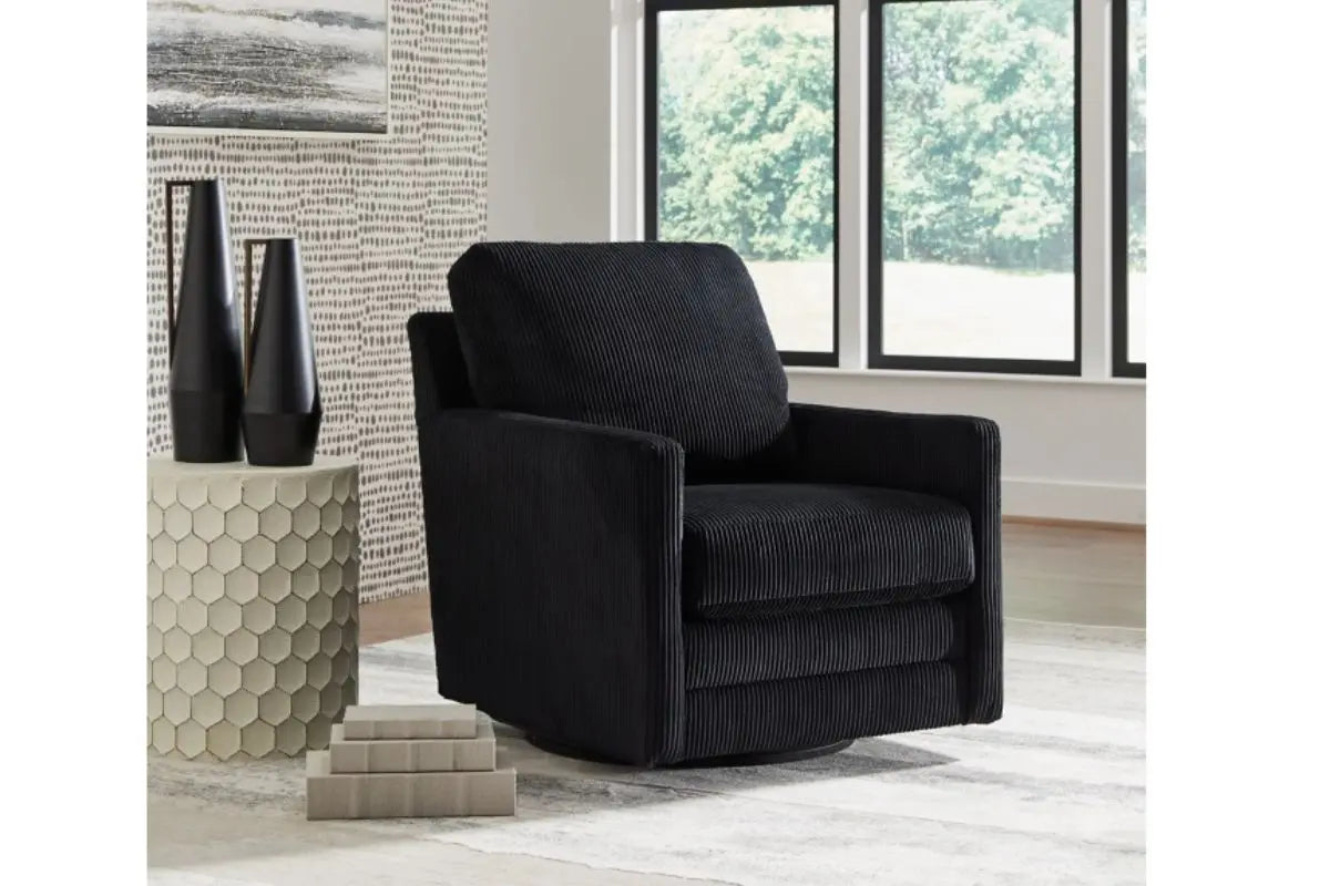 896229733:Simple Joy Swivel Chair, Styled