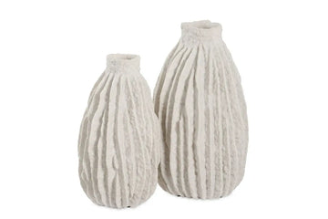 261919147:Ivory Ridge Vase, Front