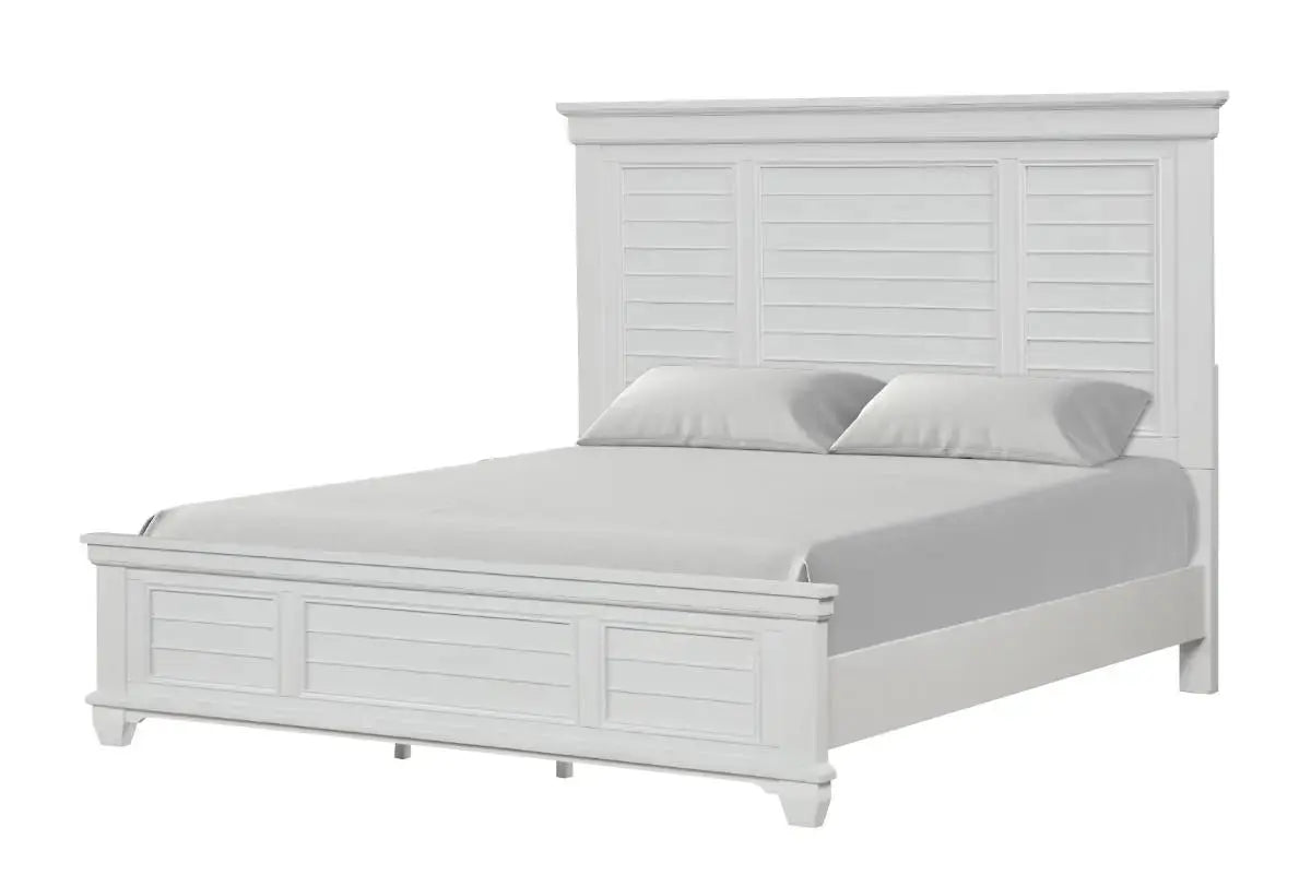 JAMES0105:Jamestown Panel Bed & Dresser , Angled
