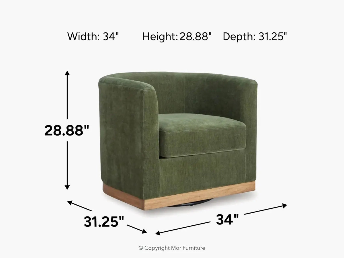 520831226:Jersonlow Swivel Chair,
