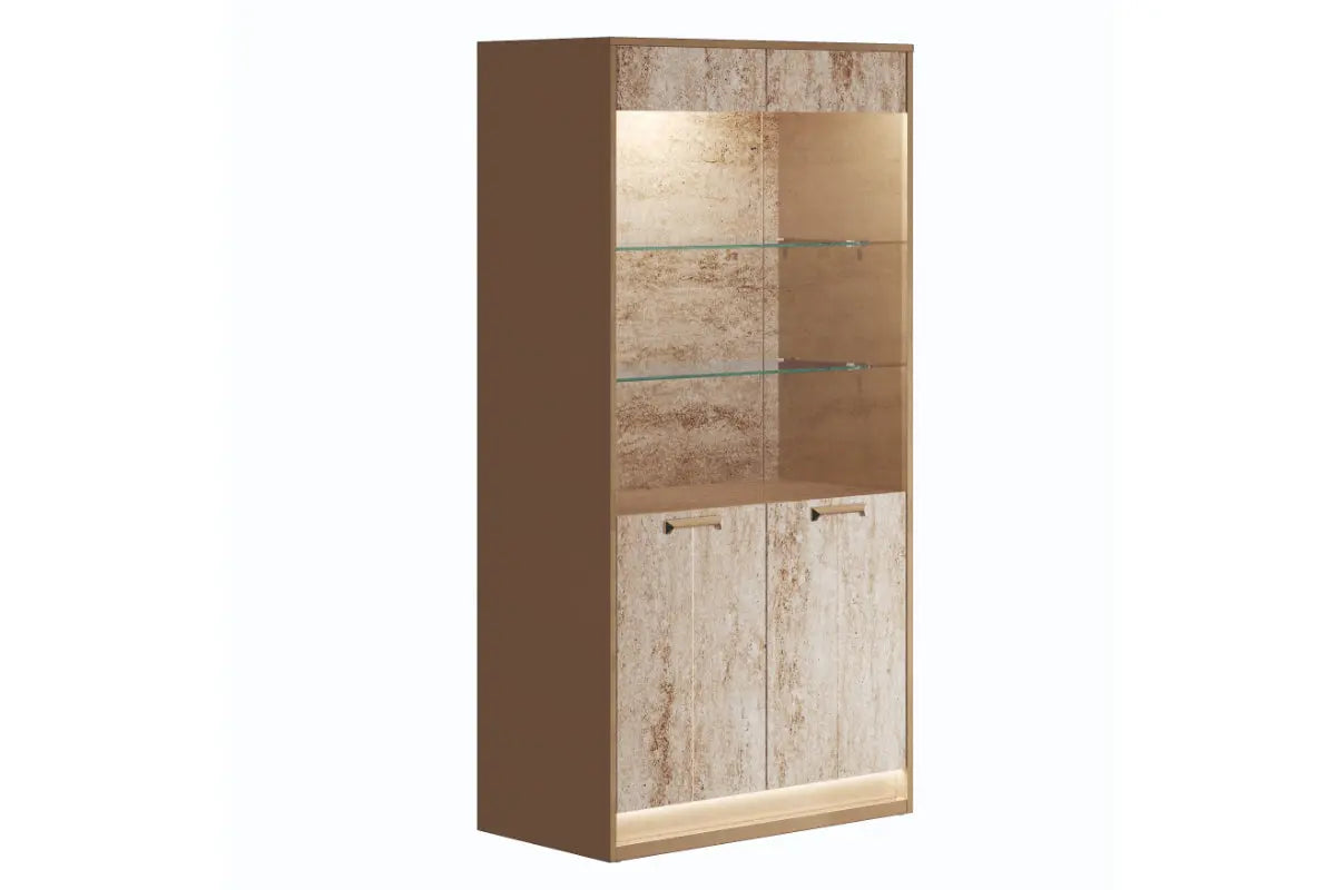 JOCURIO00:Jo Curio Cabinet, AngledAngle