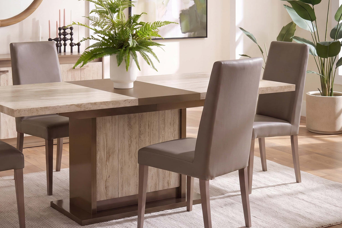 JOECOST04:Jo Dining Table & 8 Chairs, Styled