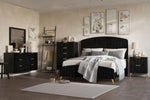 KAILANI00:Kailani Upholstered Panel Bed, Styled