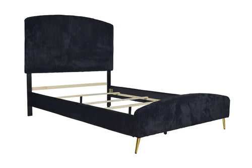 KAILANI04:Kailani Upholstered Panel Bed, AngledAngle