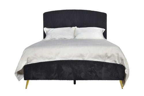 KAILANI04:Kailani Upholstered Panel Bed, Front