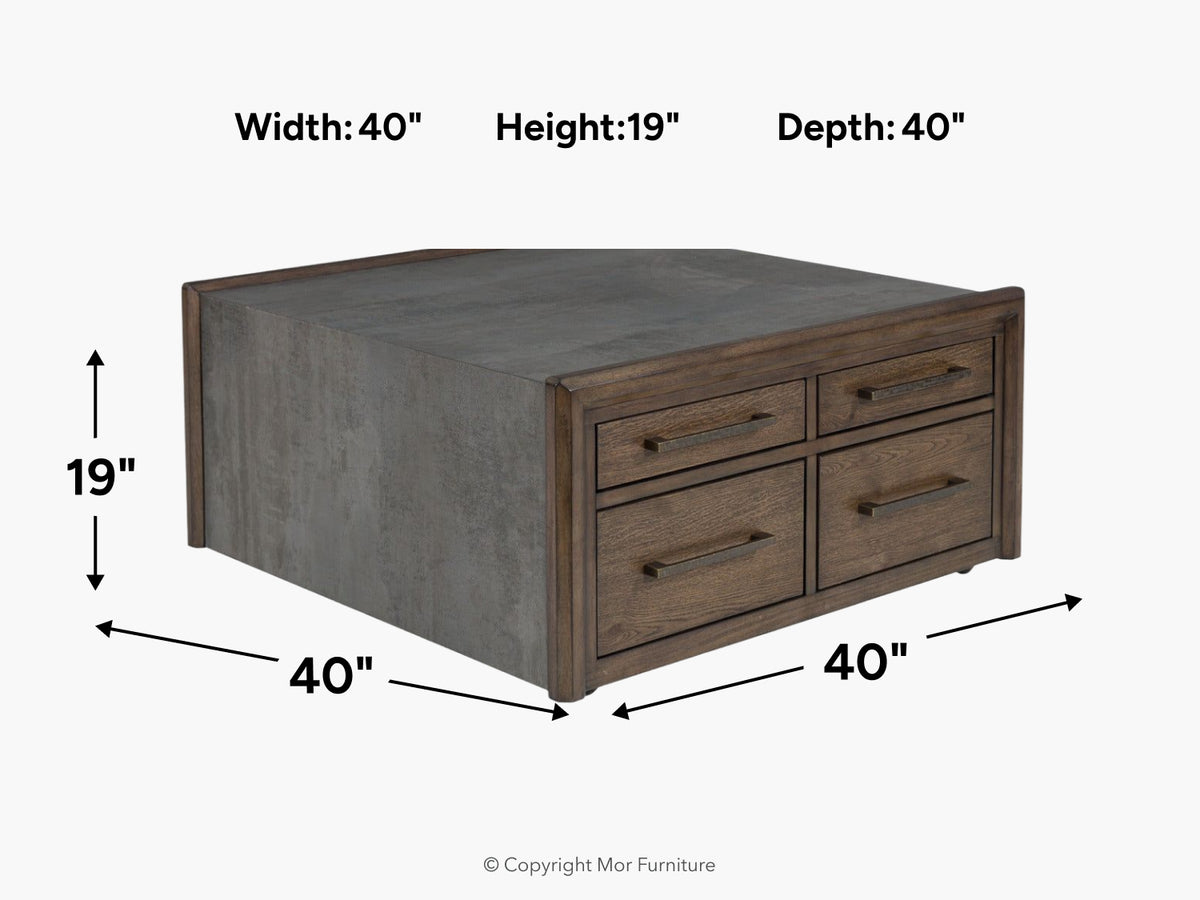 276576821:Kallenny Square Coffee Table,