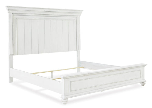 KANWYN001:Kanwyn Panel Bed, AngledAngle