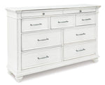 KANWYN033:Kanwyn Upholstered Panel Bed &, AngledAngle