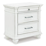 KANWYN033:Kanwyn Upholstered Panel Bed &, AngledAngle