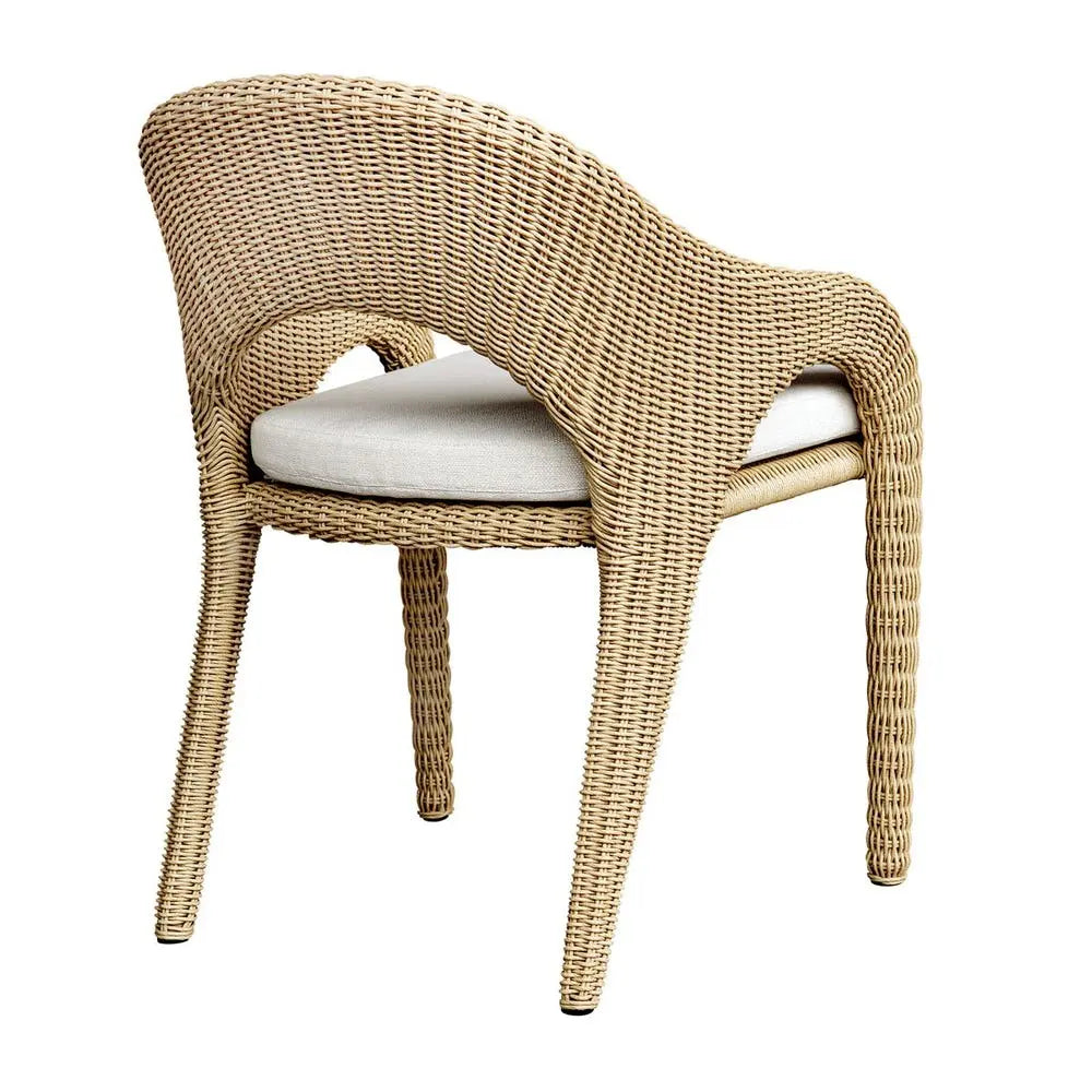 210483581:Kavali Outdoor Arm Chair, BackAngled
