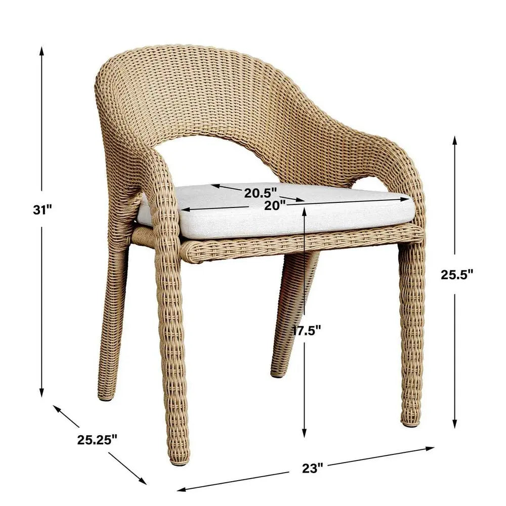 210483581:Kavali Outdoor Arm Chair,