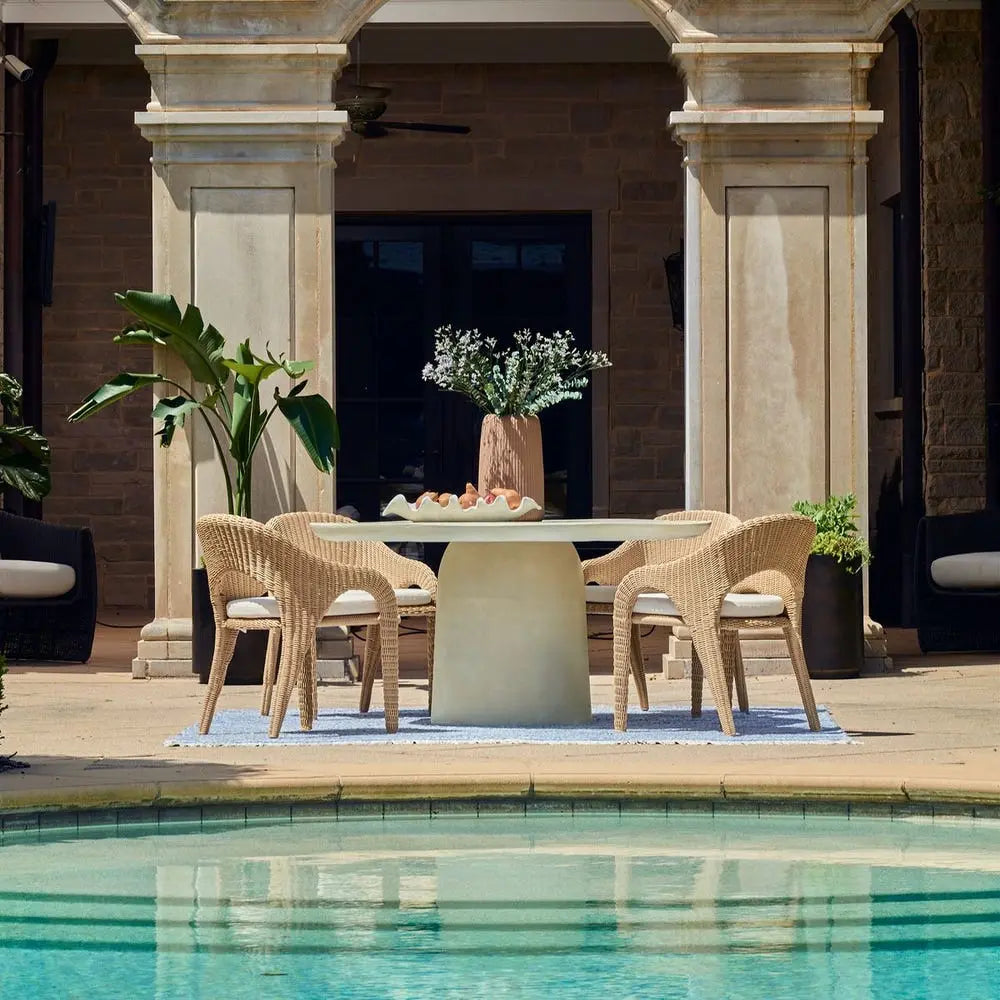 210483581:Kavali Outdoor Arm Chair, Styled