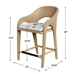 094183628:Kavali Outdoor Counter Height ,