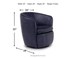 254282283:Kierreys Swivel Chair, Angle