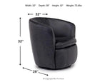 269082285:Kierreys Swivel Chair, Angle