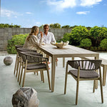 608442795:Kirkham Outdoor Dining Table, Styled