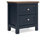 LANDOCK12:Landocken Panel Bed & Dresser , AngledAngle