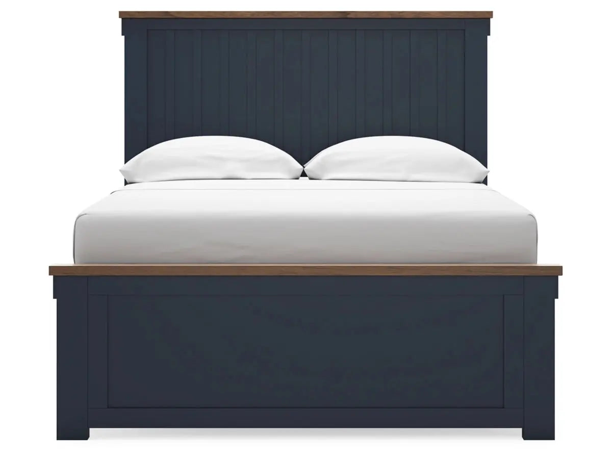 LANDOCK12:Landocken Panel Bed & Dresser , Front
