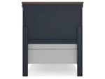 LANDOCK13:Landocken Panel Bed, Back