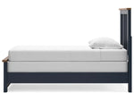 LANDOCK13:Landocken Panel Bed, Side