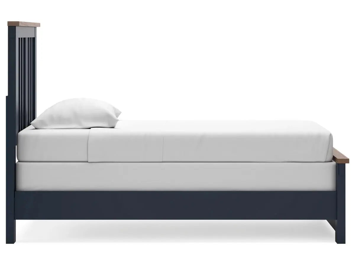 LANDOCK13:Landocken Panel Bed, Side