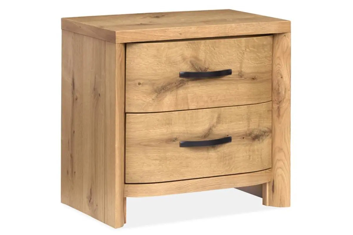 LARAMIE03:Laramie Panel Bed & Dresser & , AngledAngle