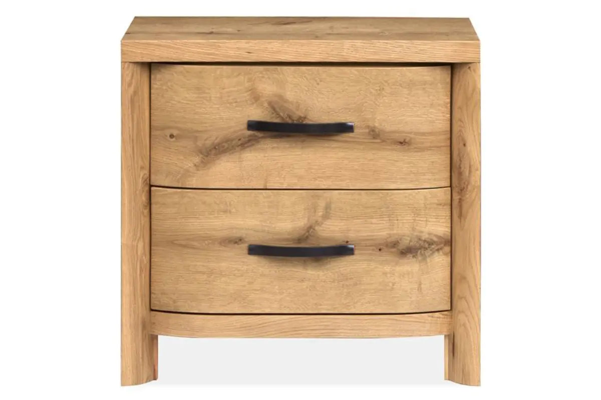 LARAMIE03:Laramie Panel Bed & Dresser & , Front