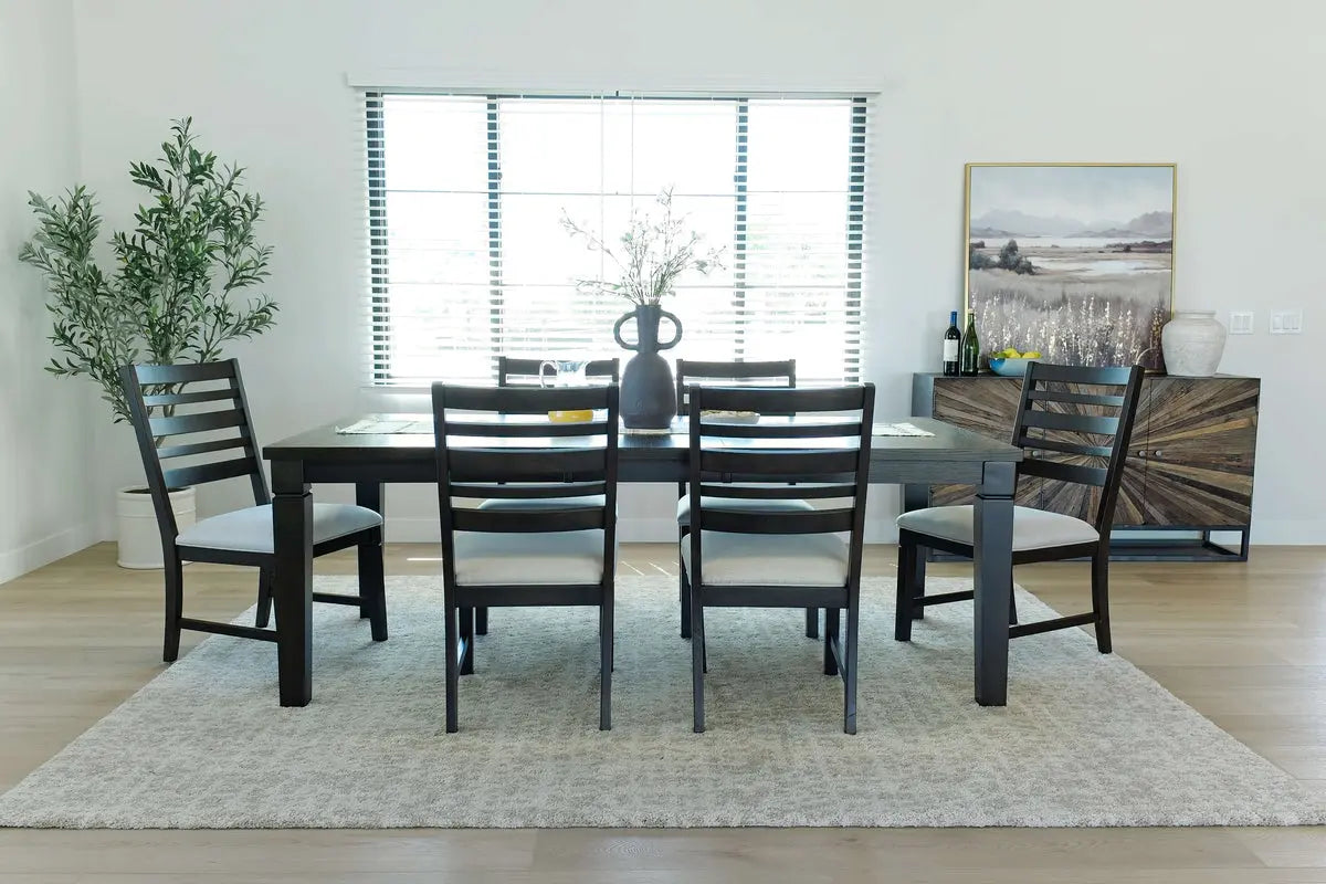 LINCOLN11:Lincoln Square Dining Table & , StyledFront