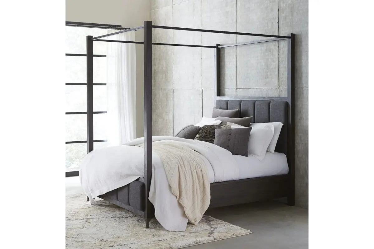 LUCERNE22:Lucerne Canopy Bed, Styled
