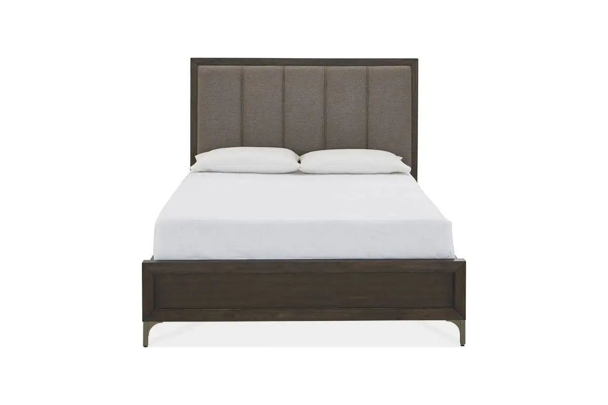 LUCERNE07:Lucerne Upholstered Panel Bed, Front