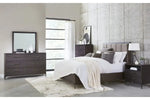 LUCERNE01:Lucerne Upholstered Panel Bed, Styled