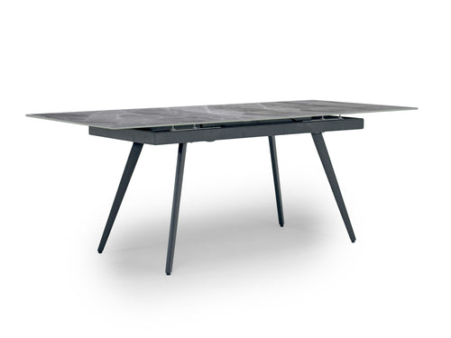 LUCIAGRY0:Lucia Dining Table & 4 Chairs, AngledAngle