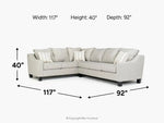 LUCYLIN01:Lucy Tux Sofa Sectional,
