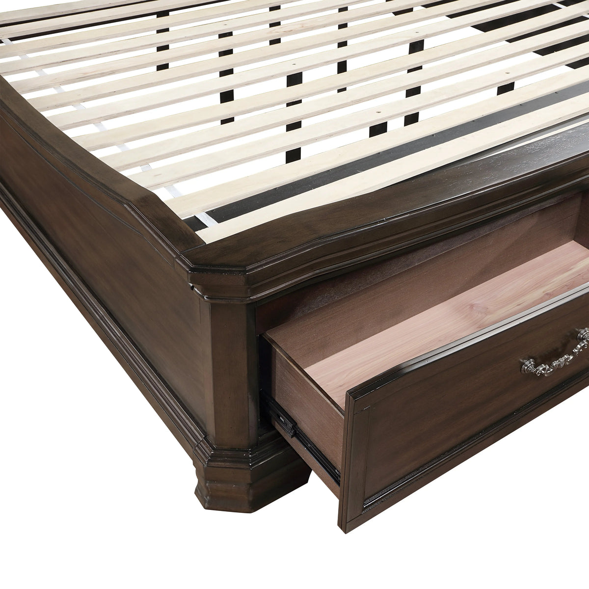 LYNDHUR19:Lyndhurst Sleigh Bed With Stor,