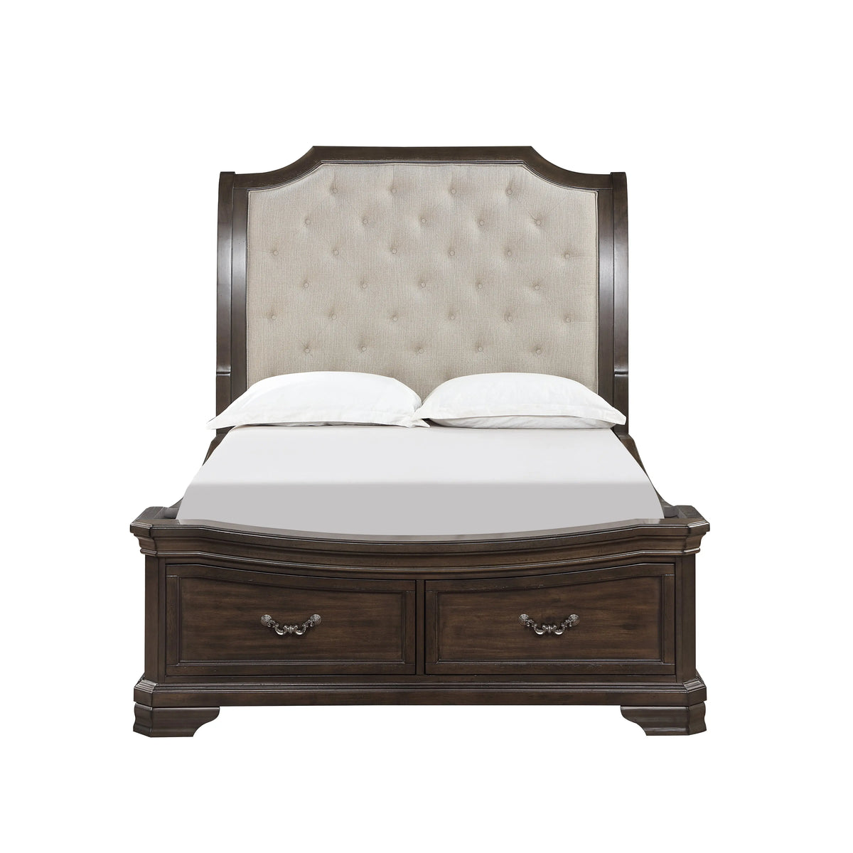 LYNDHUR15:Lyndhurst Sleigh Bed With Stor, Front