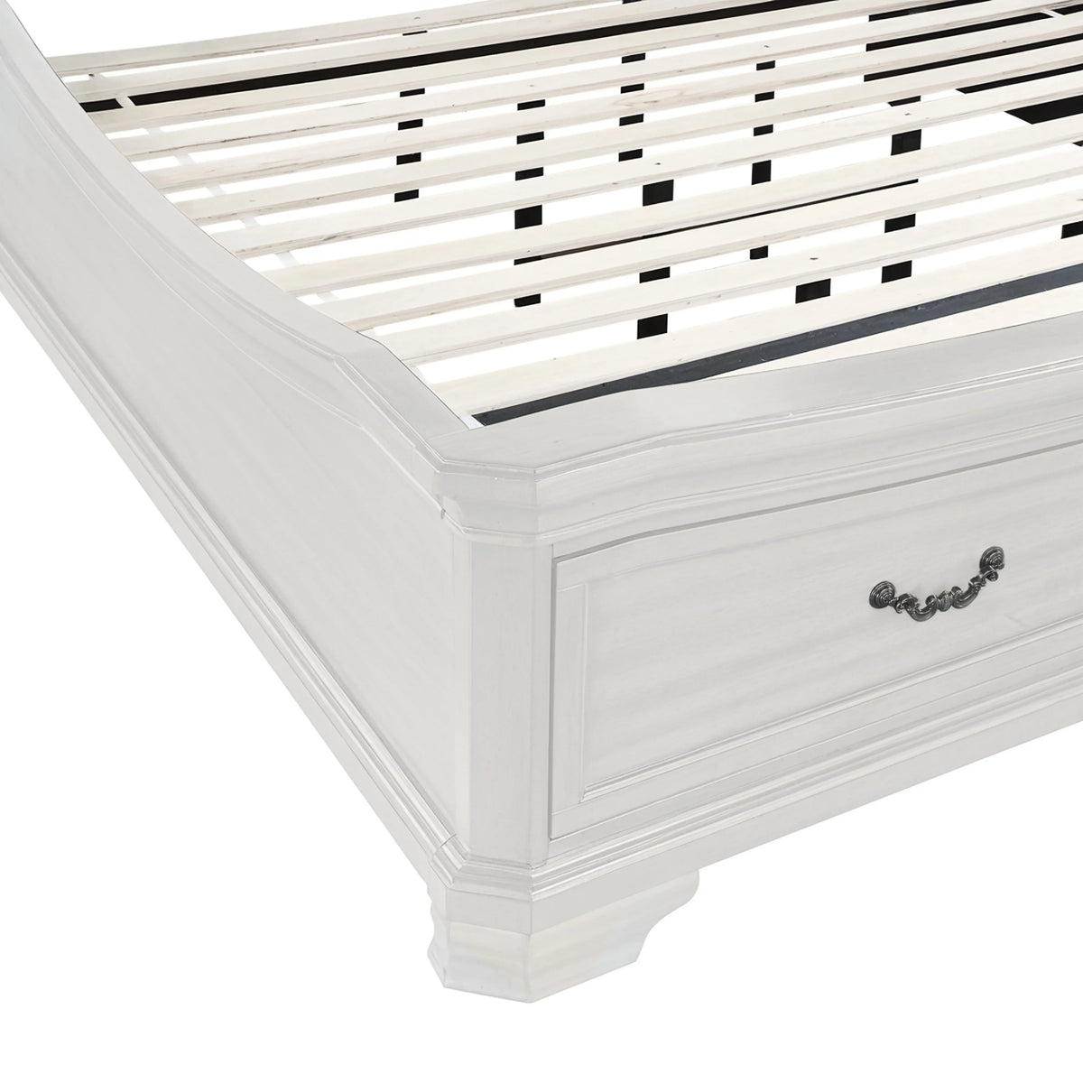 LYNDHUR07:Lyndhurst Sleigh Bed With Stor,